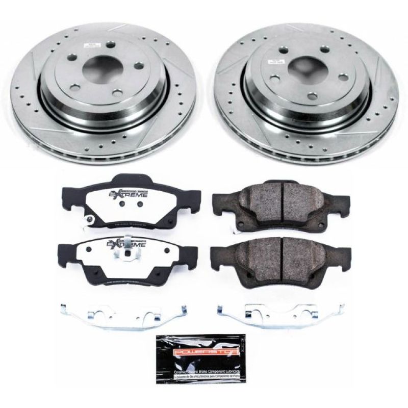 PowerStop PSB Z36 Truck & Tow Kit Brakes, Rotors & Pads Brake Kits - Performance D&S main image