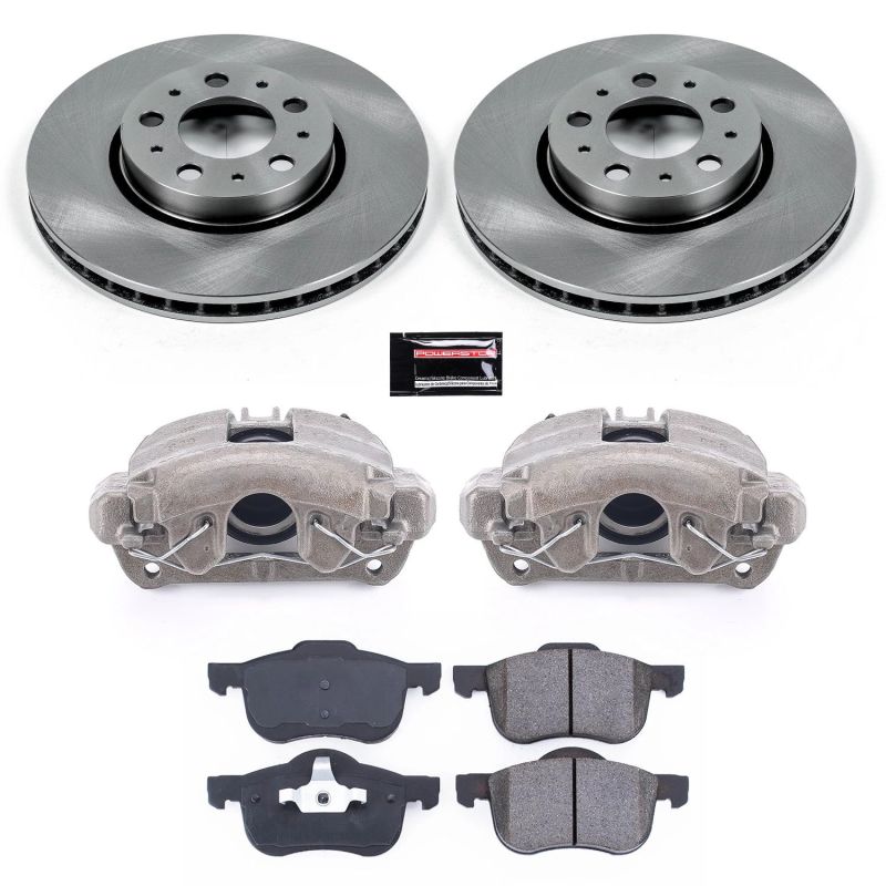 PowerStop PSB Autospecialty Kit w/Cals Brakes, Rotors & Pads Brake Kits - OE main image