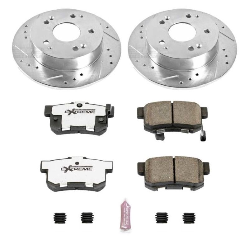 PowerStop PSB Z26 Street Warrior Kit Brakes, Rotors & Pads Brake Kits - Performance D&S main image