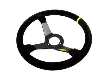 Sparco 345 Competition Black Suede Steering Wheel 350mm *Discontinued