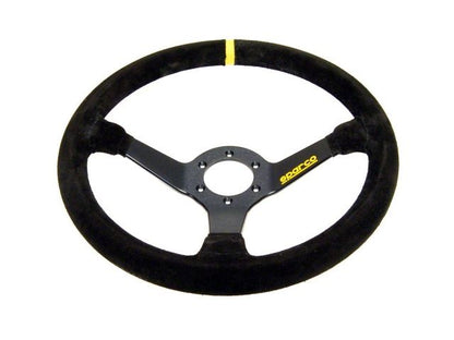 Sparco 345 Competition Black Suede Steering Wheel 350mm *Discontinued