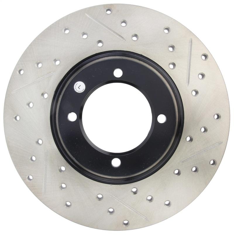 StopTech Slotted & Drilled Sport Brake Rotor 127.30002L Main Image