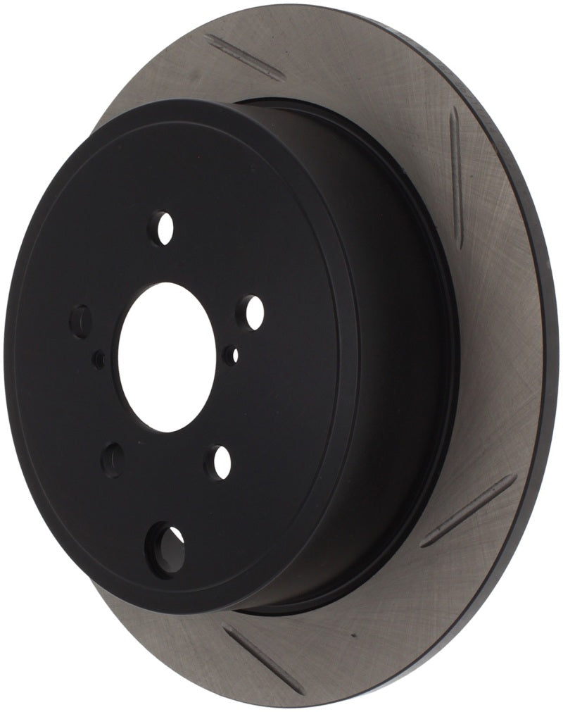 StopTech Sport Slotted Brake Rotor; Rear Left