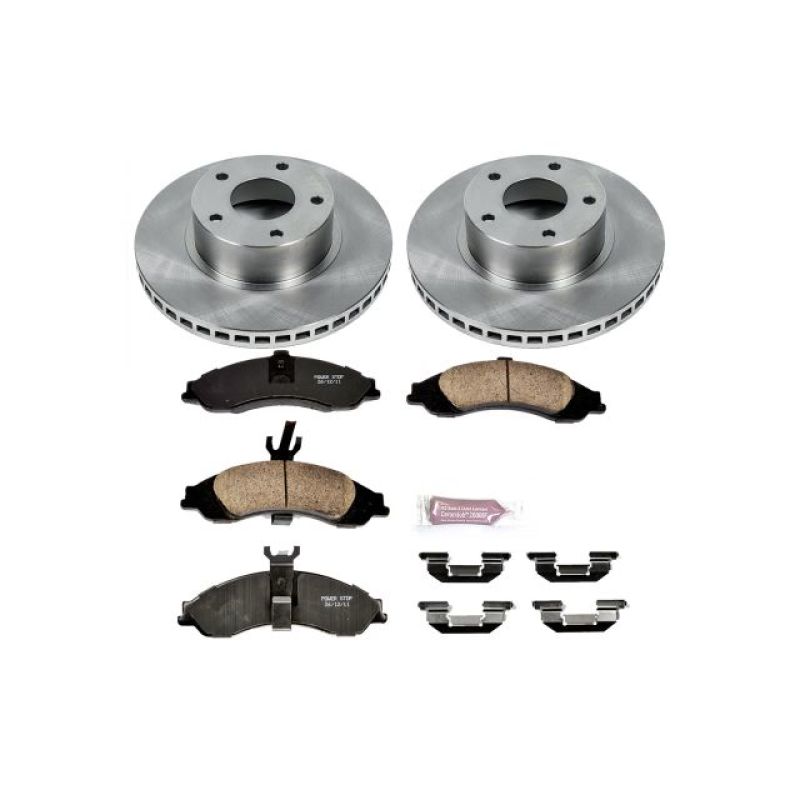 PowerStop PSB Autospecialty Kit Brakes, Rotors & Pads Brake Kits - OE main image