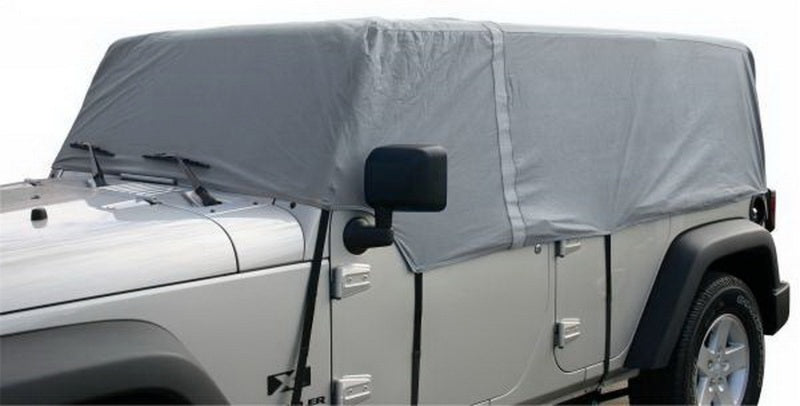 Rampage 2007-2018 Jeep Wrangler(JK) Unlimited Car Cover 4 Layer - Grey 1264