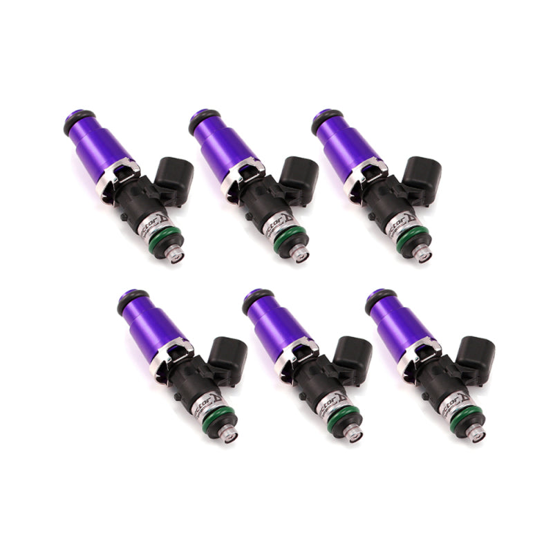 Injector Dynamics 2600-XDS Injectors - 60mm Length - 14mm Top - 14mm Lower O-Ring (Set of 6) 2600.60.14.14.6