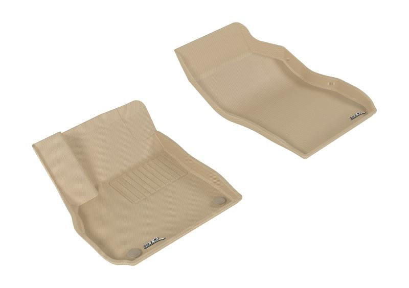 3D MAXpider 2017-2019 Buick Lacrosse Kagu 1st Row Floormat - Tan L1BC03311502 Main Image