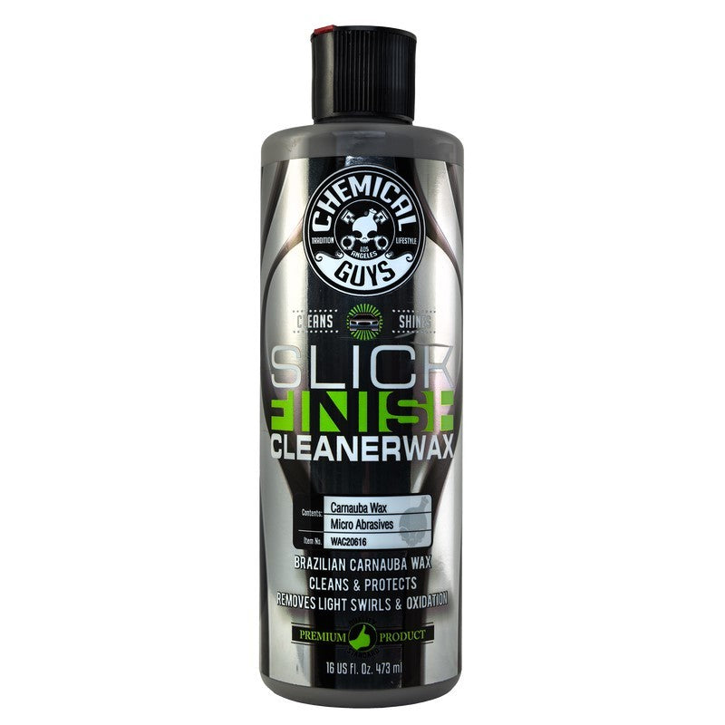 Chemical Guys Slick Finish Cleaner Wax - 16oz (P6) WAC20616