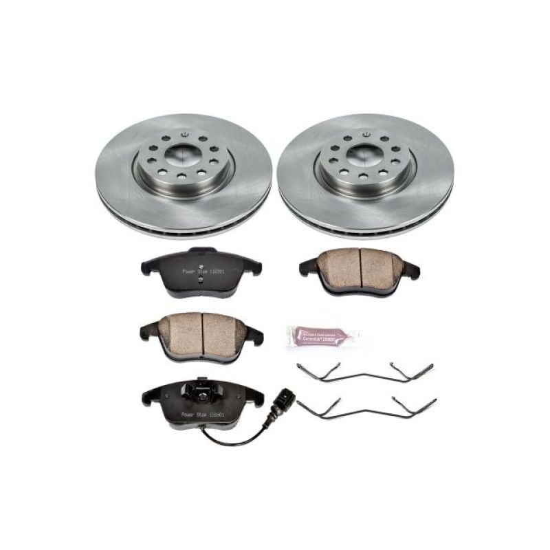 PowerStop PSB Autospecialty Kit Brakes, Rotors & Pads Brake Kits - OE main image