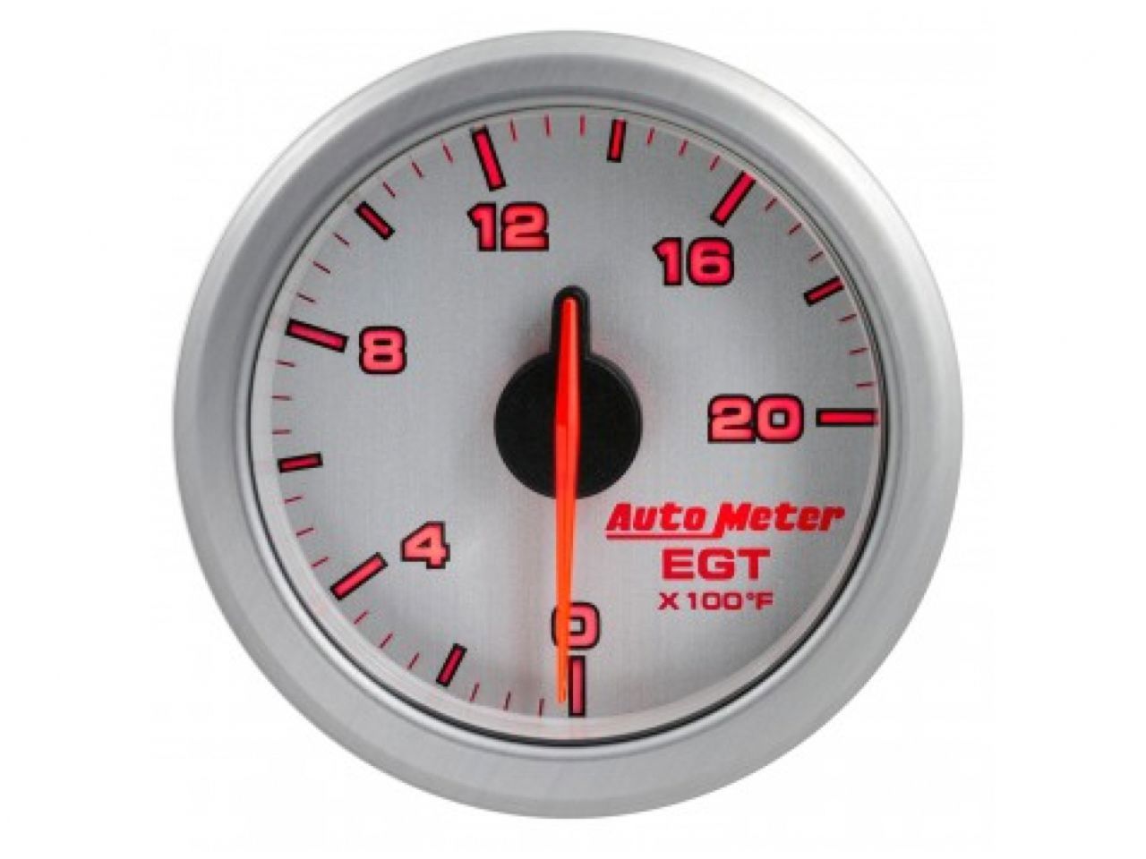 Autometer 2-1/16" E.G.T, 0-2000`F, Airdrive, Silver