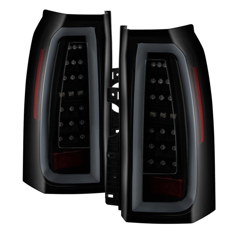 Spyder Chevy Tahoe / Suburban 15-17 LED Tail Lights - Black Smoke (ALT-YD-CTA15-LED-BSM) 5085078 Main Image