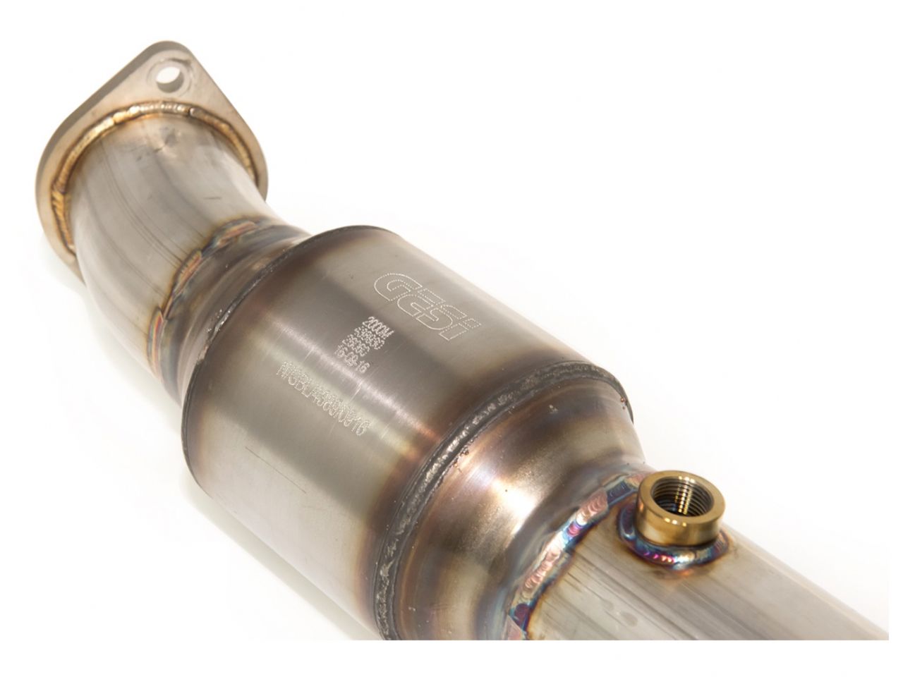 AMS Performance MK7 Golf R Downpipe With High Flow Catalytic Converter