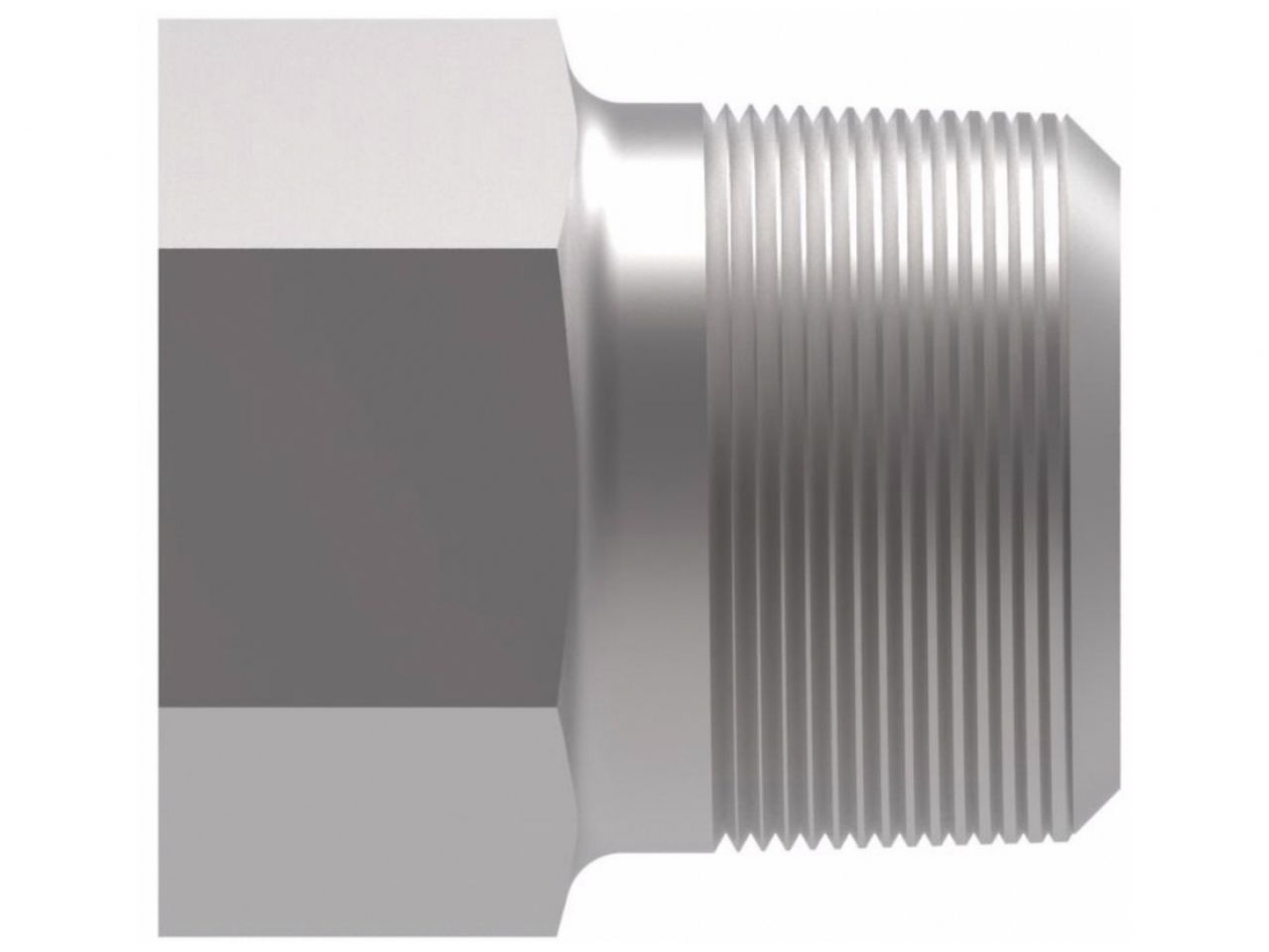 Aeroquip 1/2in. Pipe x 1/4in. Pipe; Aluminum; Blue Anodized; Bulk