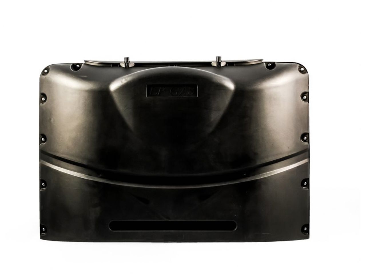 Camco Propane Tank Cover - Black (Fits 20#SteelDblTank)