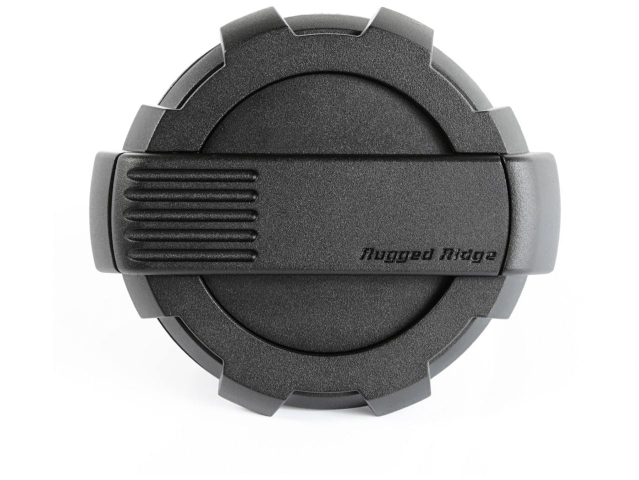 Rugged Ridge Elite Gas Cap Door,Non-Lock,Black;07-18 Jeep Wrangler JK