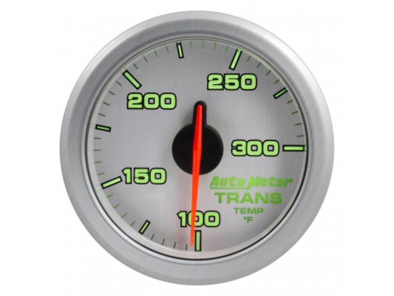 Autometer 2-1/16" Trans Temp, 100-300`F, Airdrive, Silver