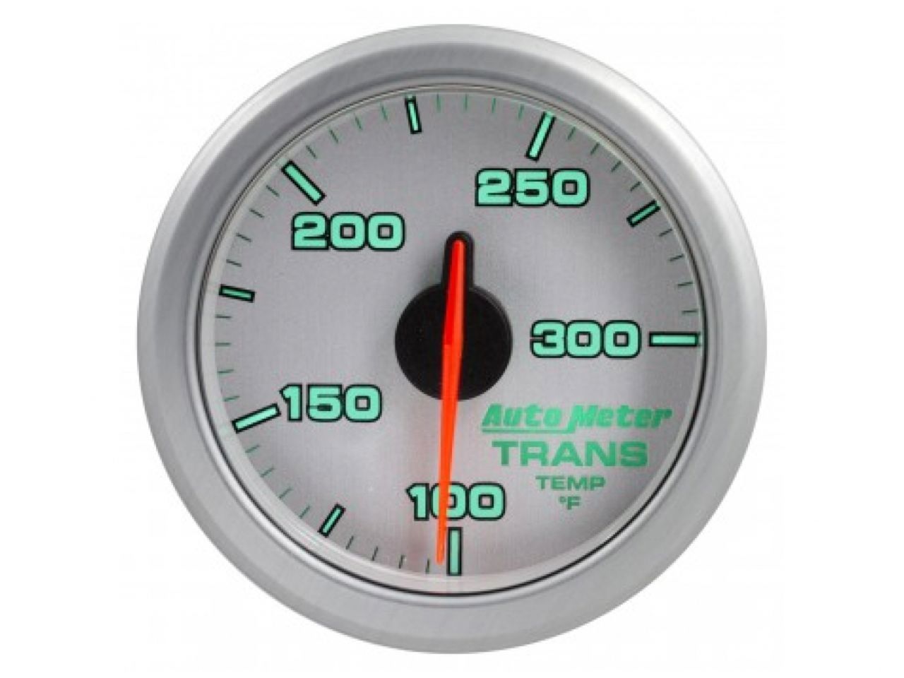 Autometer 2-1/16" Trans Temp, 100-300`F, Airdrive, Silver