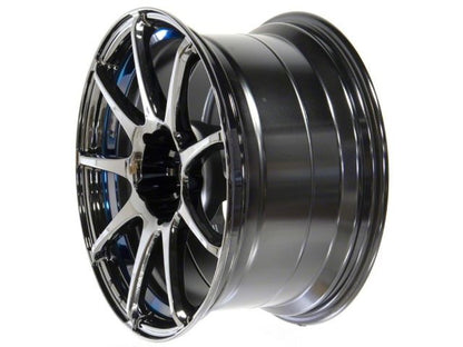 Weds Sport SA70 17 X 9.0 +10 5-114.3 Black Chrome BLC