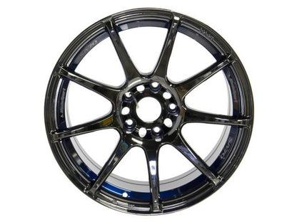 Weds Sport SA70 17 X 9.0 +10 5-114.3 Black Chrome BLC