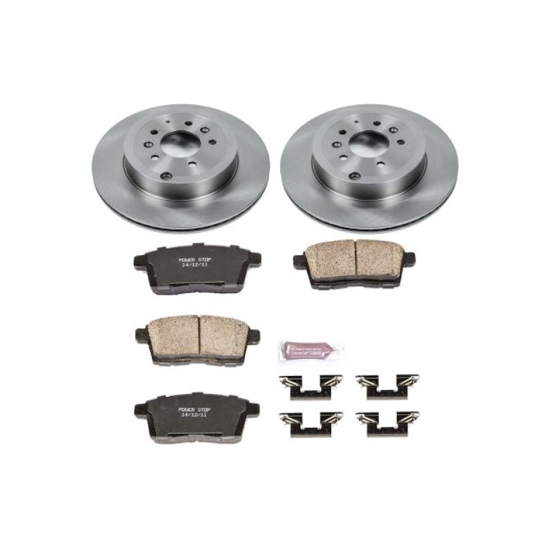 PowerStop PSB Autospecialty Kit Brakes, Rotors & Pads Brake Kits - OE main image