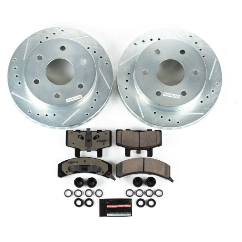 PowerStop PSB Z36 Truck & Tow Kit Brakes, Rotors & Pads Brake Kits - Performance D&S main image