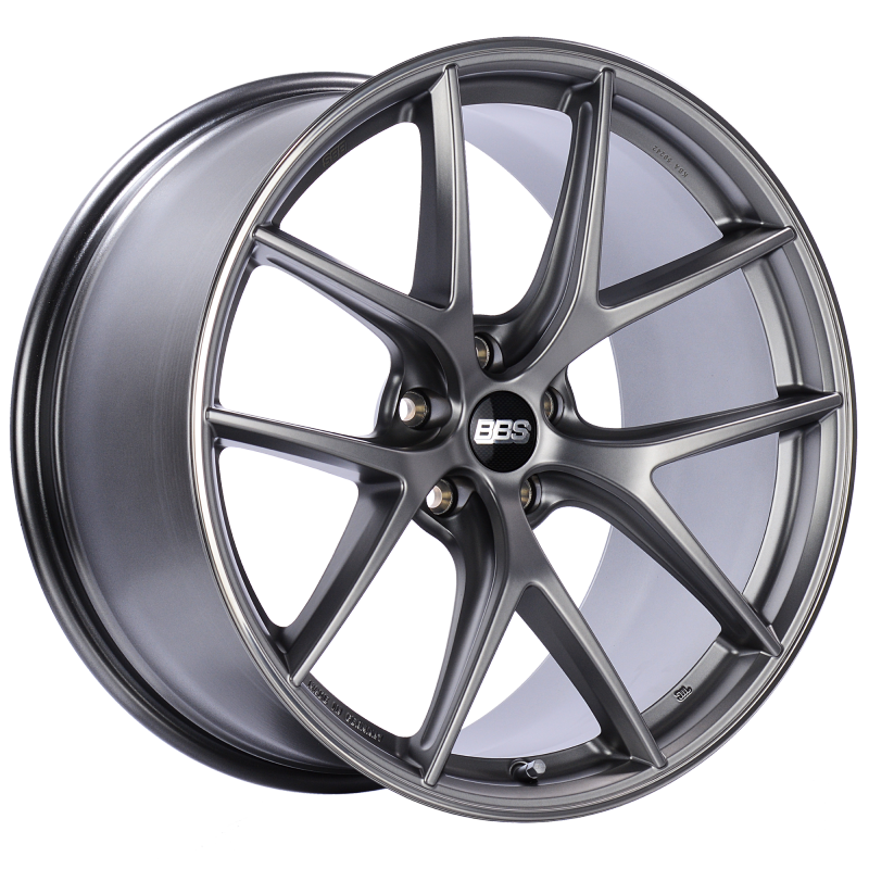 BBS CI-R 20x10.5 5x112 ET35 Platinum Silver Polished Rim Protector Wheel -82mm PFS/Clip Required CI0401PSPO Main Image