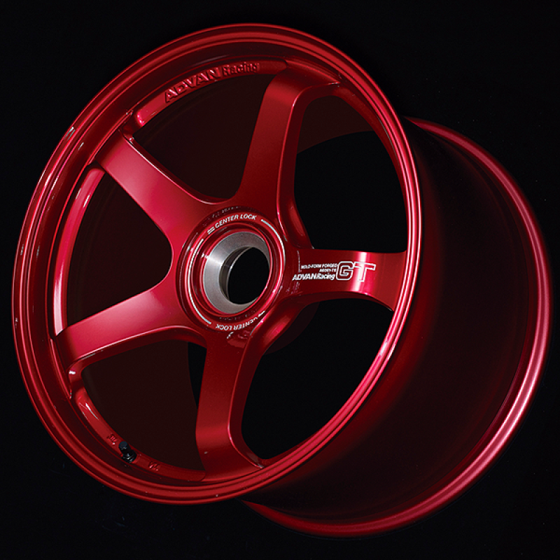 Advan GT Premium Version (Center Lock) 20x9 +49 Racing Candy Red Wheel (Porsche) YAQ0I49ICR