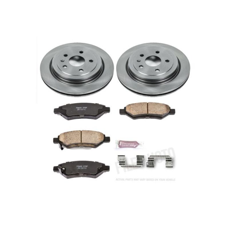 PowerStop PSB Autospecialty Kit Brakes, Rotors & Pads Brake Kits - OE main image