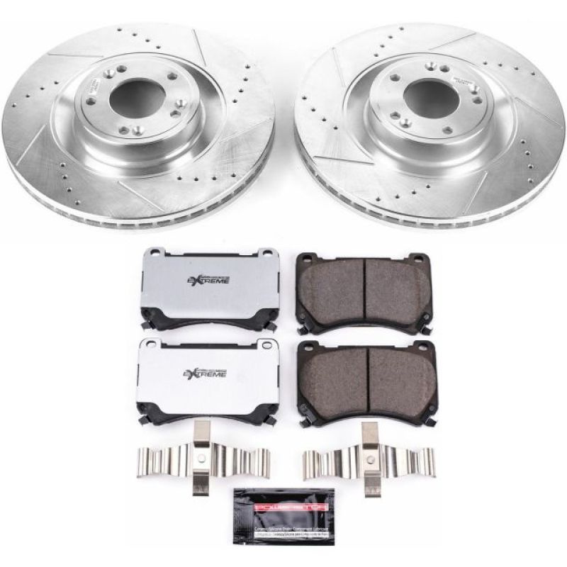 PowerStop PSB Z26 Street Warrior Kit Brakes, Rotors & Pads Brake Kits - Performance D&S main image