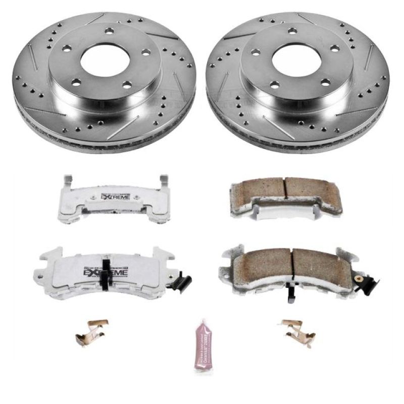 PowerStop PSB Z26 Street Warrior Kit Brakes, Rotors & Pads Brake Kits - Performance D&S main image