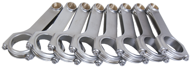 Eagle Chevy 305/350/LT1 /Ford 351 Forged 4340 H-Beam Connecting Rods w/ 7/16in ARP2000 (Set of 8) CRS6000B3D2000 Main Image