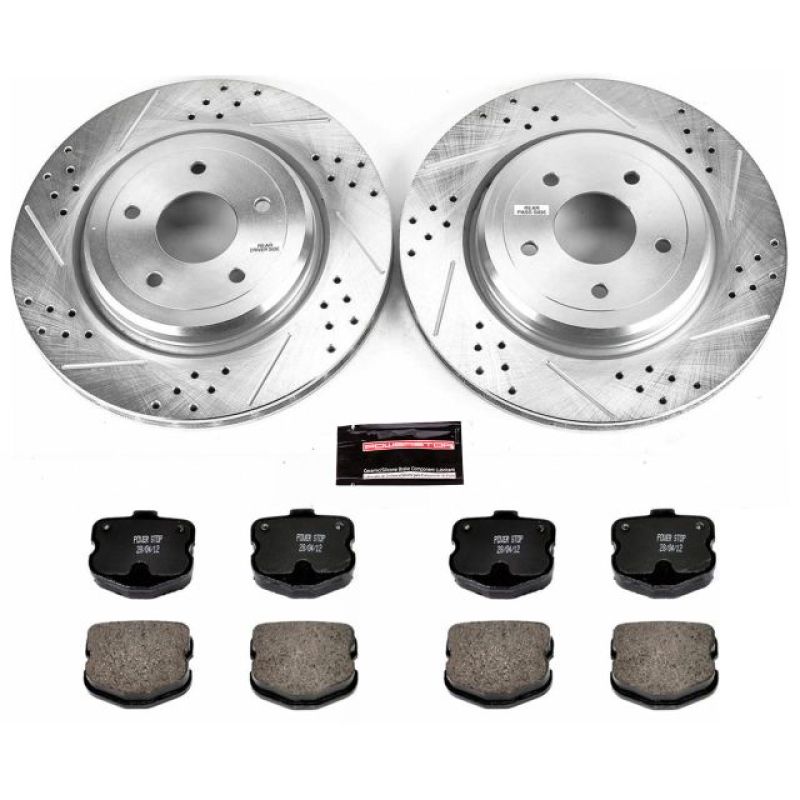 PowerStop PSB Z23 Evolution Kit Brakes, Rotors & Pads Brake Kits - Performance D&S main image