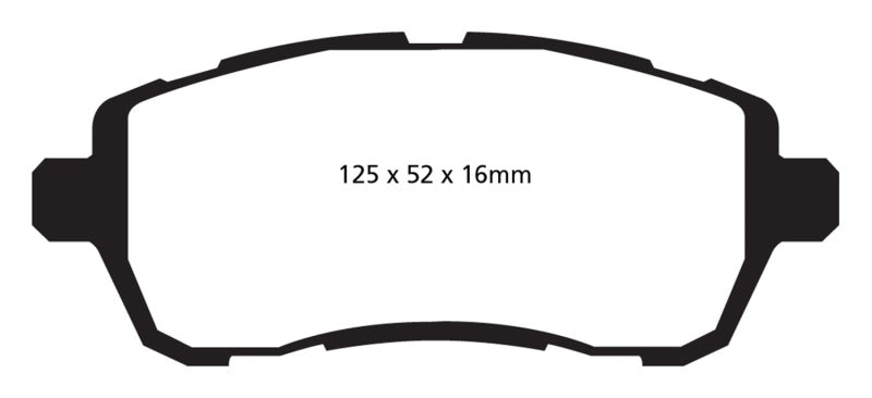 EBC Disc Brake Pad Set