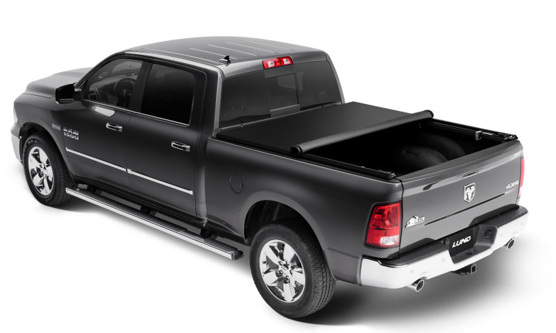 Lund 94-01 Dodge Ram 1500 (6.5ft. Bed) Genesis Elite Roll Up Tonneau Cover - Black 96817