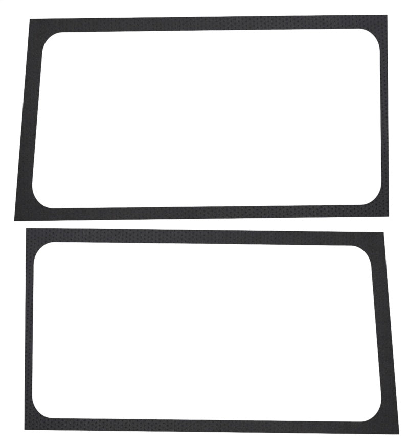 DEI 2019+ Jeep Wrangler JL 2DR Leather Look Side Window Kit - Black 050272