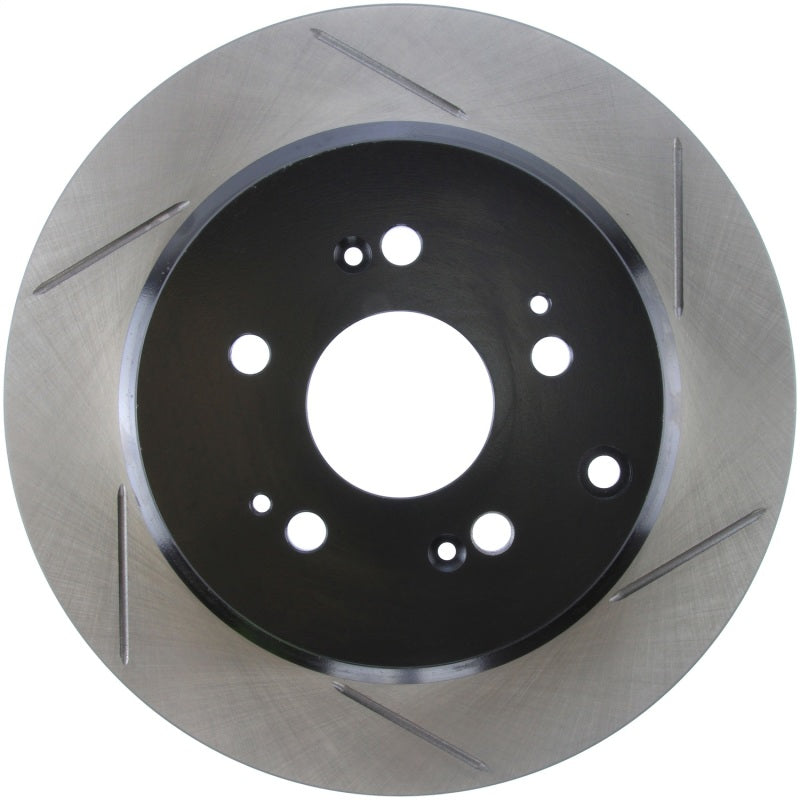 StopTech Sport Slotted Brake Rotor; Rear Left