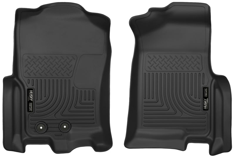 Husky Liners HL XAC - Front - Black Floor Mats Floor Mats - Rubber main image