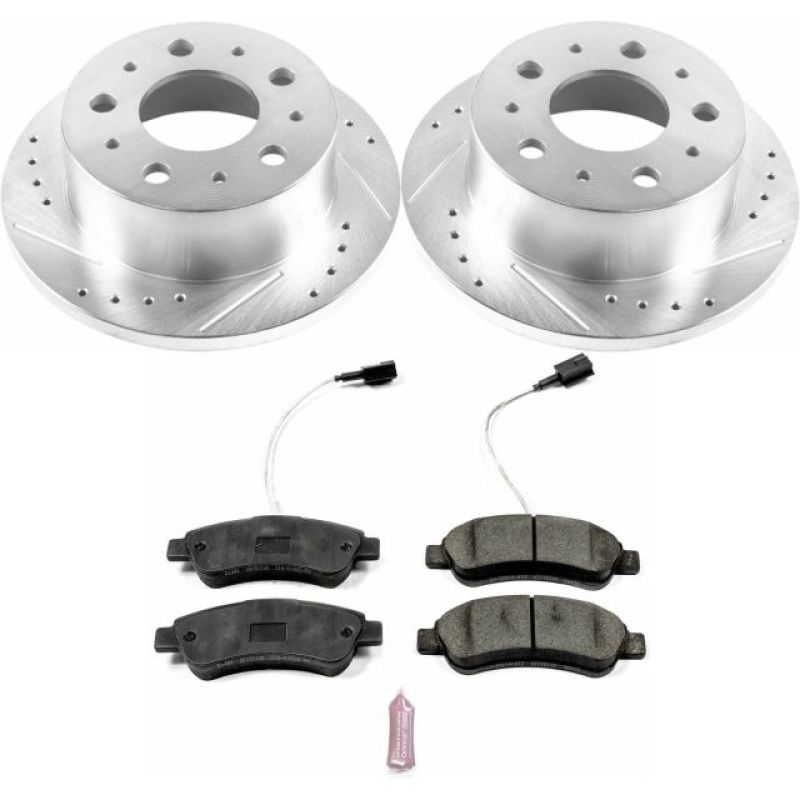 PowerStop PSB Z36 Truck & Tow Kit Brakes, Rotors & Pads Brake Kits - Performance D&S main image