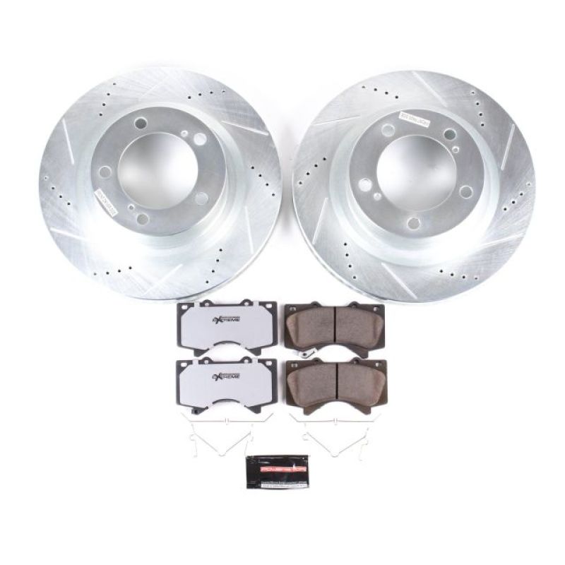 PowerStop PSB Z36 Truck & Tow Kit Brakes, Rotors & Pads Brake Kits - Performance D&S main image