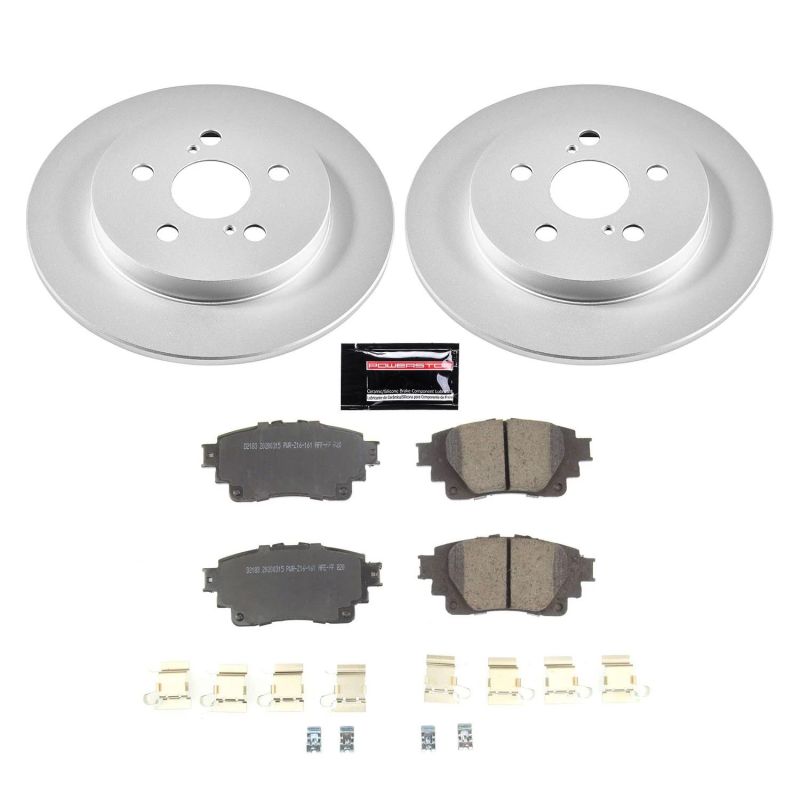 PowerStop PSB Z17 Evolution Coated Kit Brakes, Rotors & Pads Brake Kits - Performance Blank main image