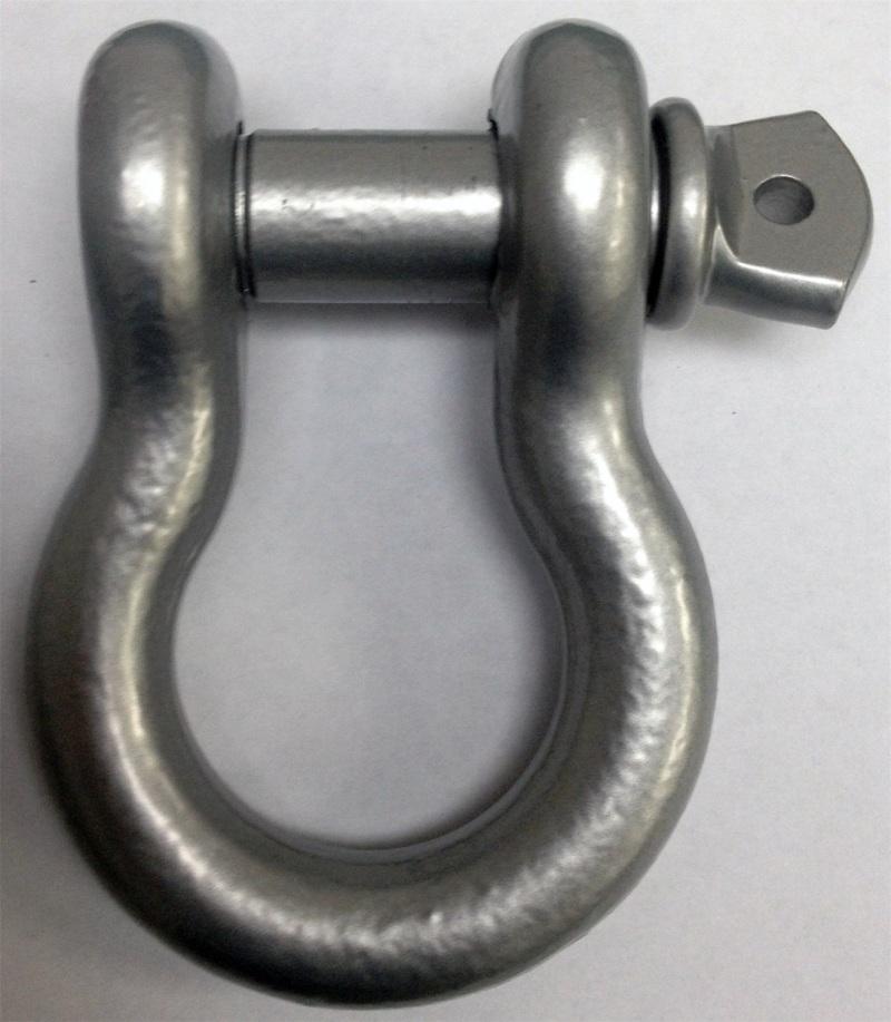 Iron Cross 3/4in D-Ring Shackle - Silver 1000-09 Main Image