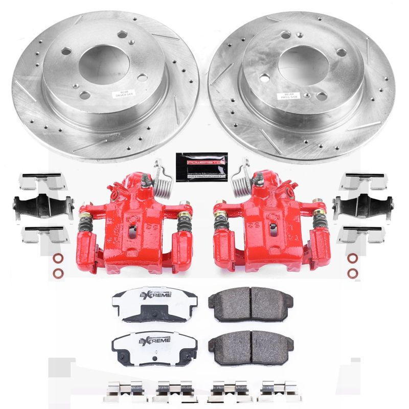 PowerStop PSB Z26 Street Kit w/Cals Brakes, Rotors & Pads Brake Kits - Performance D&S main image