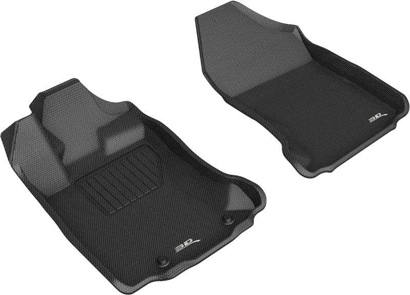 3D MAXpider ACE Kagu - Front - Black Floor Mats Floor Mats - Rubber main image