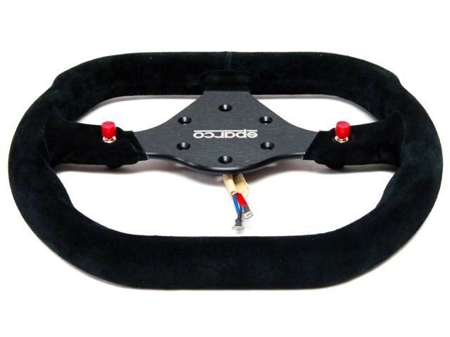Sparco 310X260 Competition Black Suede Steering Wheel 310mm
