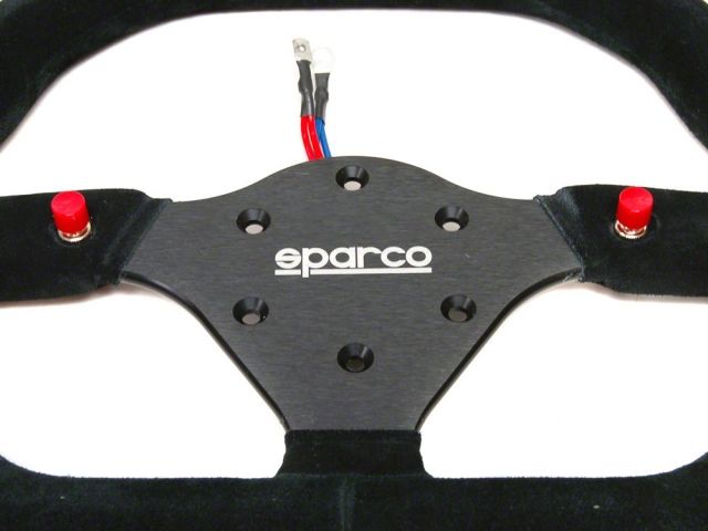 Sparco 310X260 Competition Black Suede Steering Wheel 310mm