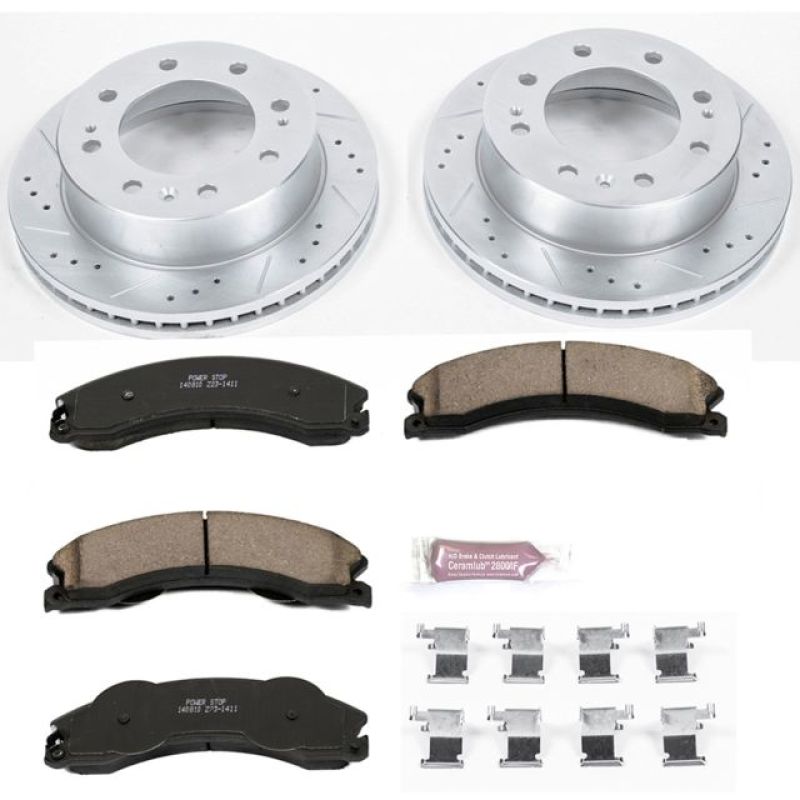 PowerStop PSB Z23 Evolution Kit Brakes, Rotors & Pads Brake Kits - Performance D&S main image