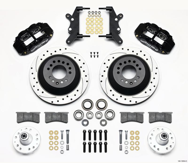 Wilwood Narrow Superlite 6R Front Hub & 1PC Rtr Kit 12.88in Dril 60-68 Ford / Mercury Full Size 140-13654-D Main Image