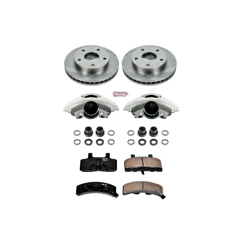 PowerStop PSB Autospecialty Kit w/Cals Brakes, Rotors & Pads Brake Kits - OE main image