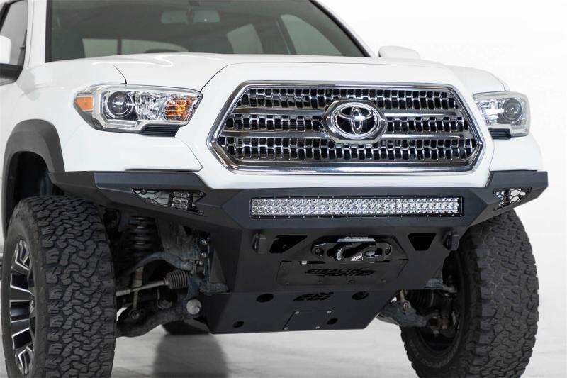 Addictive Desert Designs 16-19 Toyota Tacoma Stealth Fighther Front Bumper w/ Winch Mount F681202200103 Main Image