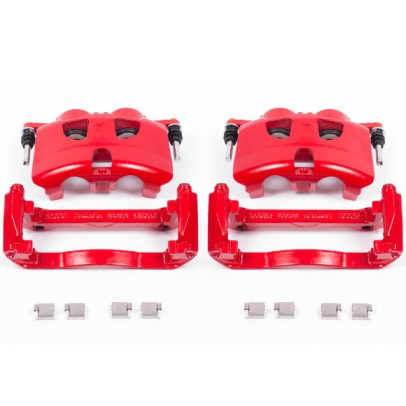 PowerStop PSB Red Calipers Brakes, Rotors & Pads Brake Calipers - Perf main image